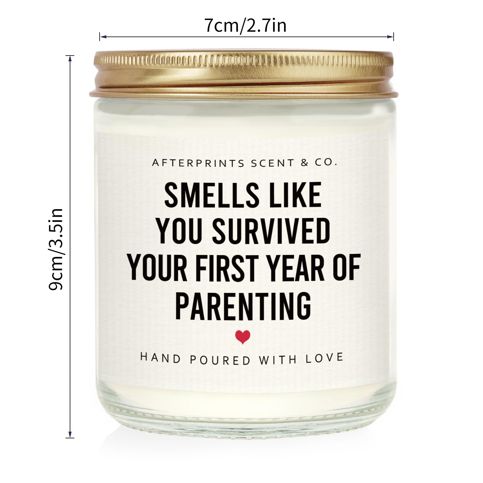 Afterprints candle cotton wick clean burn