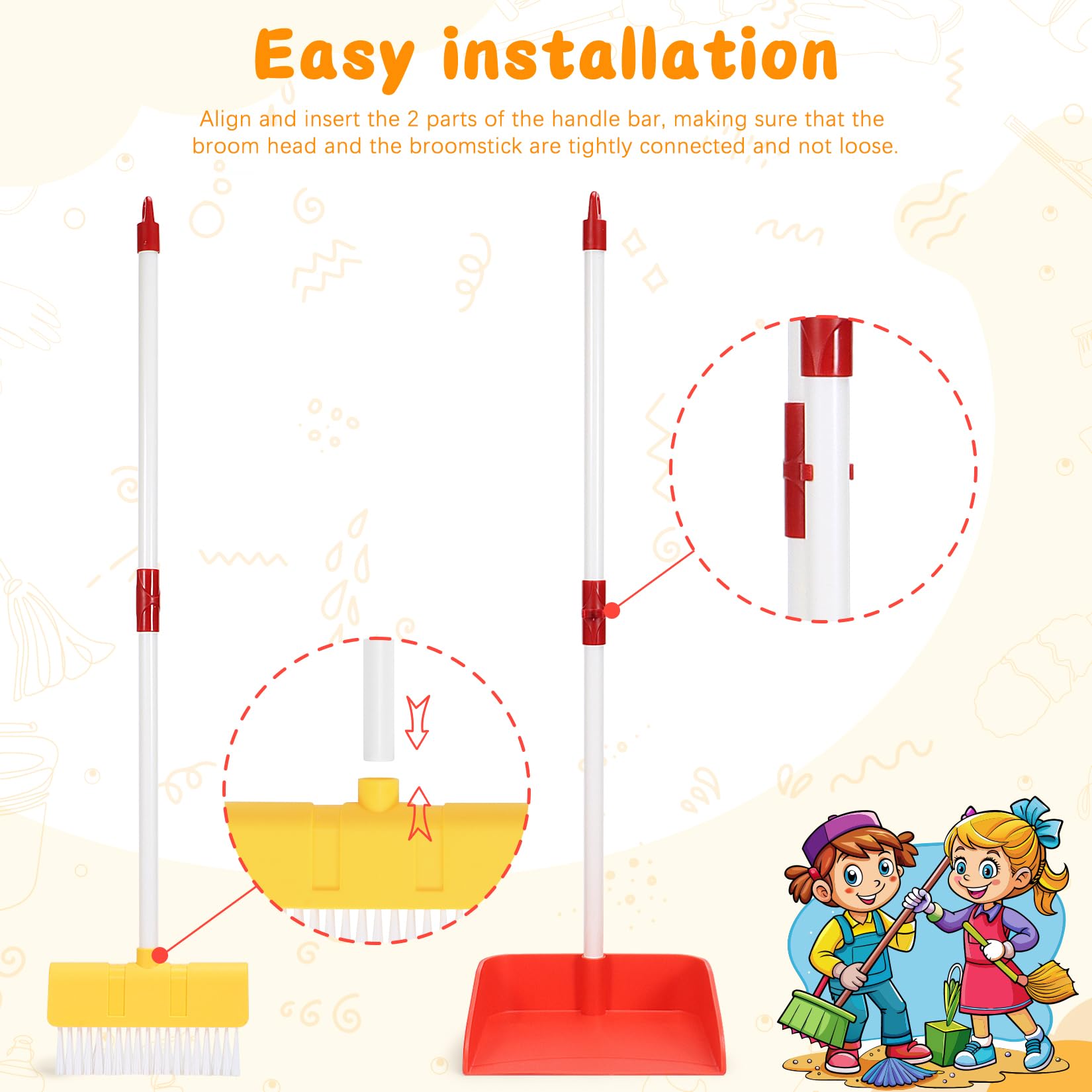 Non-toxic TPR toddler cleaning toy