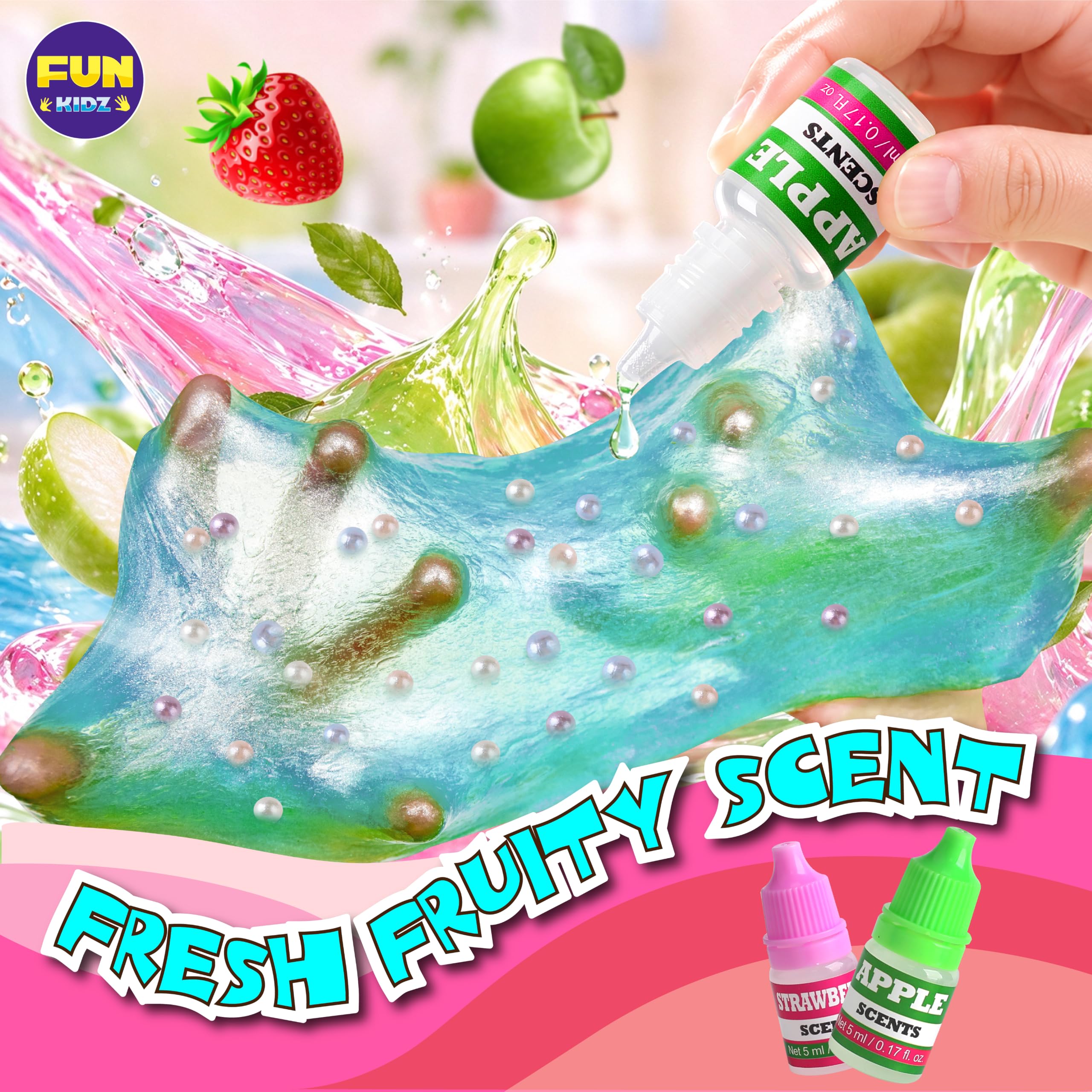 Ages 6 plus slime kit ready for DIY play