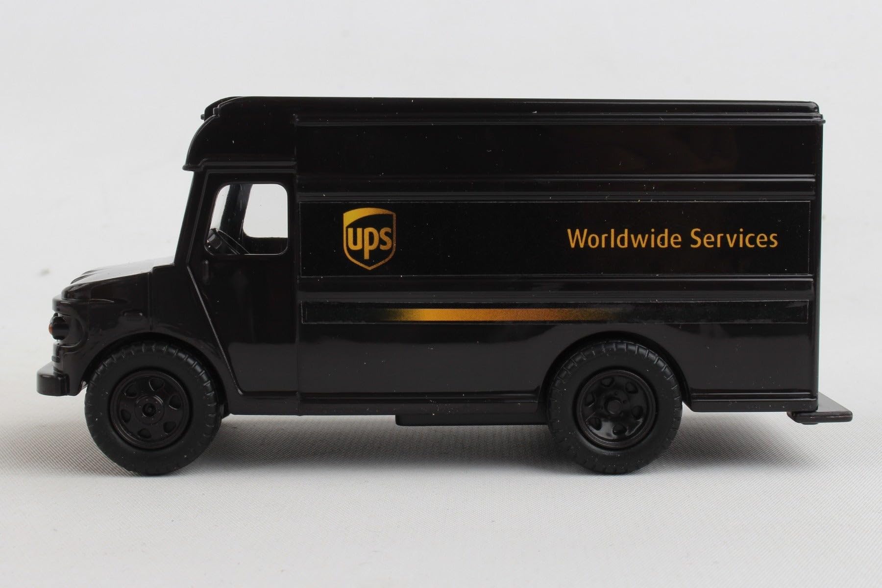 Ages 8 plus recommended UPS toy car example