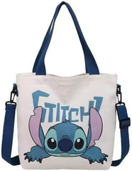 AGOODTO Cute Cartoon Stitch Tote Bag for Women