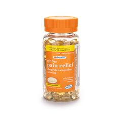 A+Health Dye-Free Ibuprofen 200mg mini softgels packaging label
