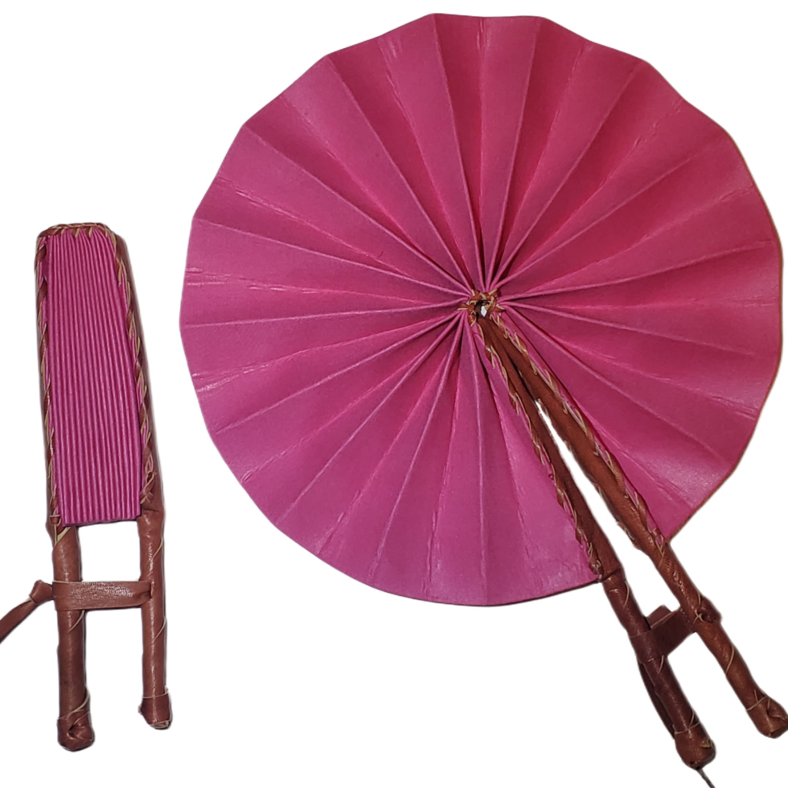 Fan includes a pouch for storage