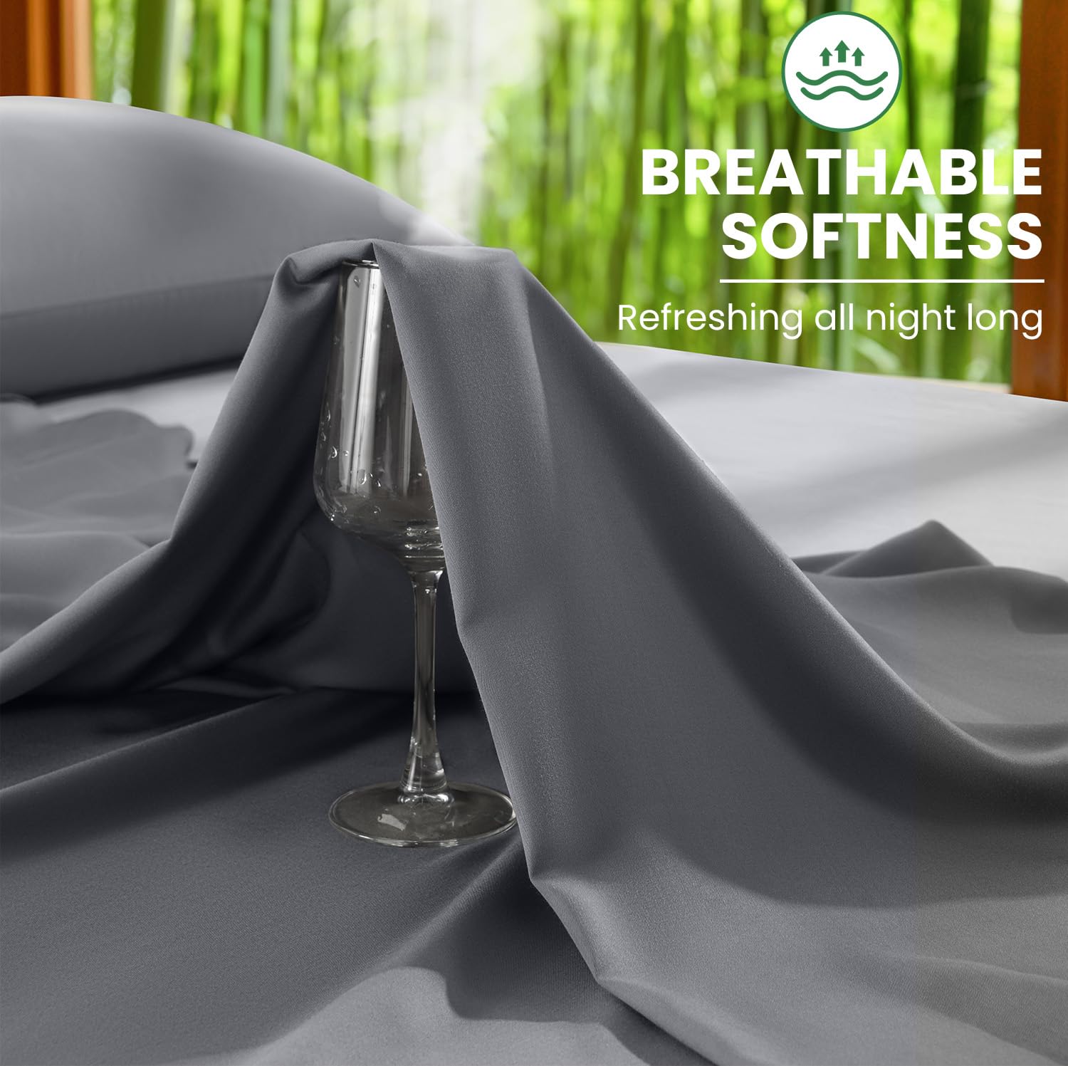 hypoallergenic bamboo sheet set aiangu