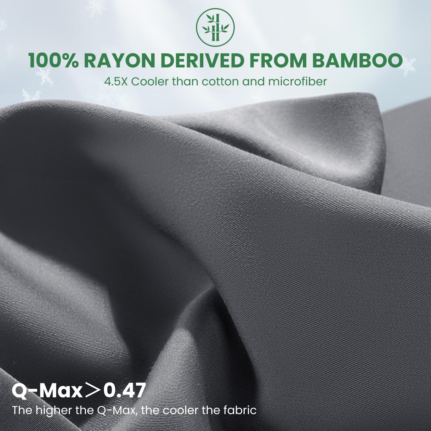 aiangu bamboo sheet set pillow cases 20 x 30