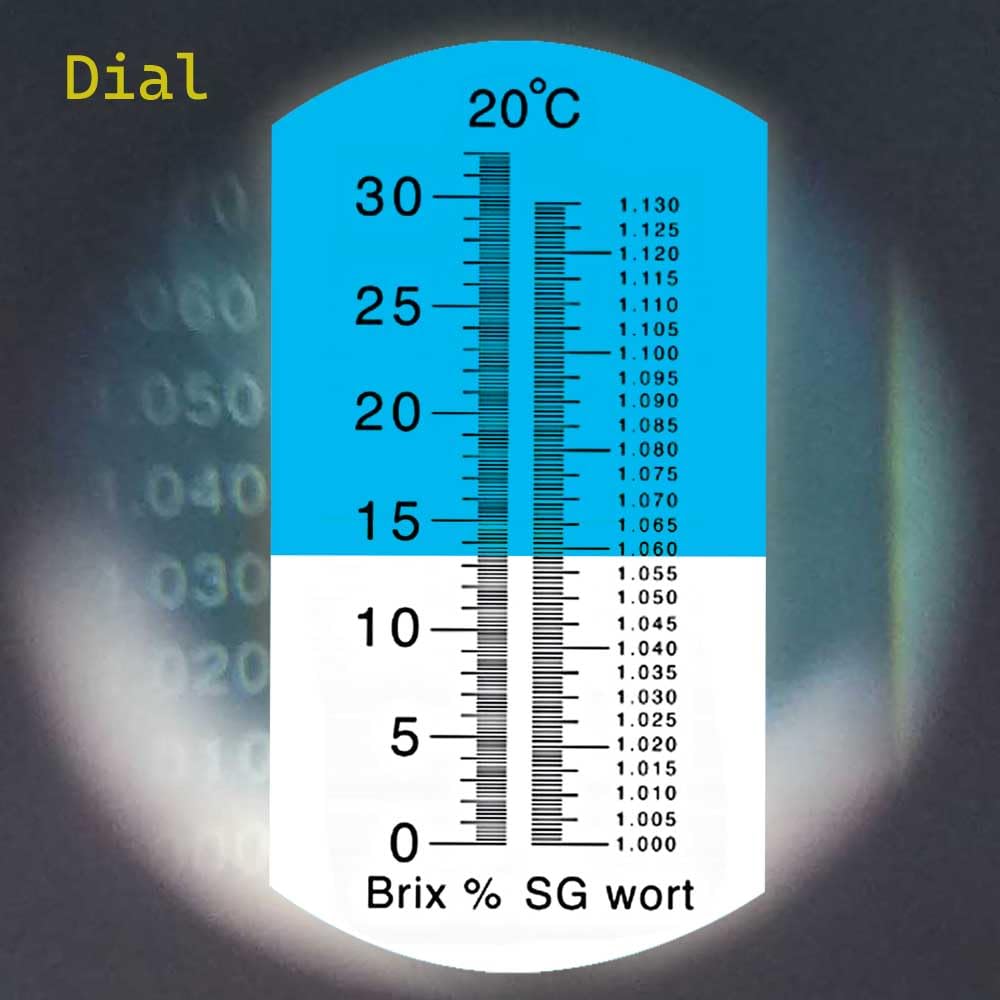 refractometer used for home brew and wine making
