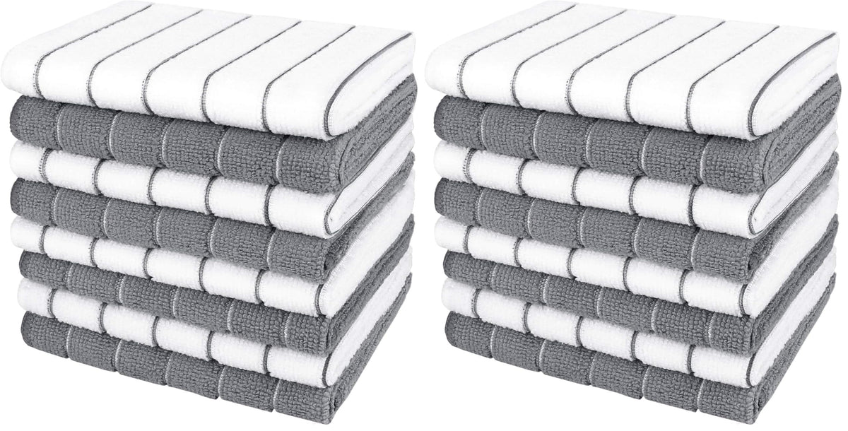 AIDEA Kitchen Towels 12x12 terry weave