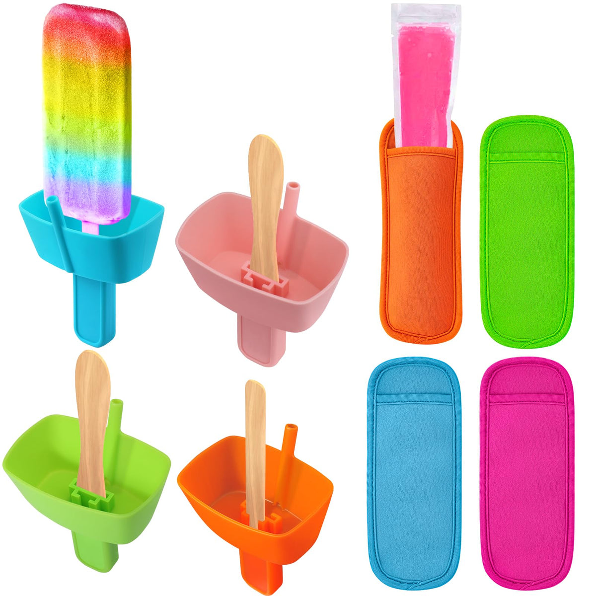 AIERSA 8pcs popsicle holders product image