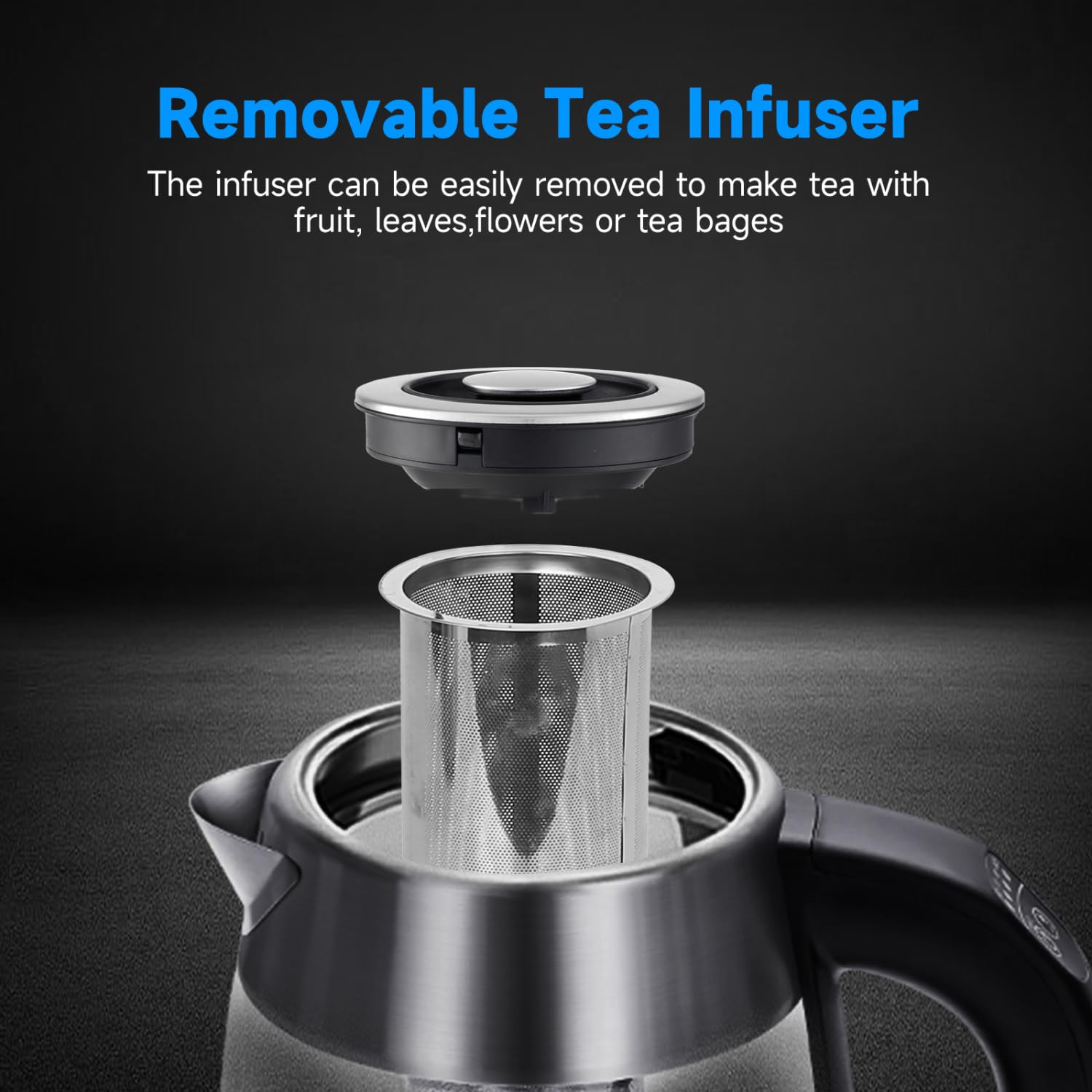 Keep warm function maintains 85-100°C for 2 hours