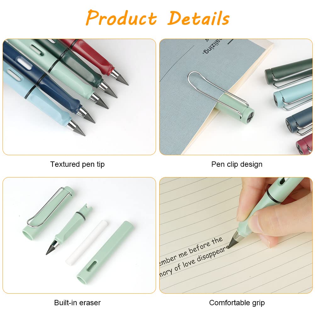 Ainiv inkless pencil 5 sets with erasers