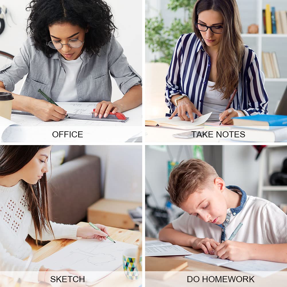 Ainiv inkless pencil with eraser pack of 5 sets for art projects