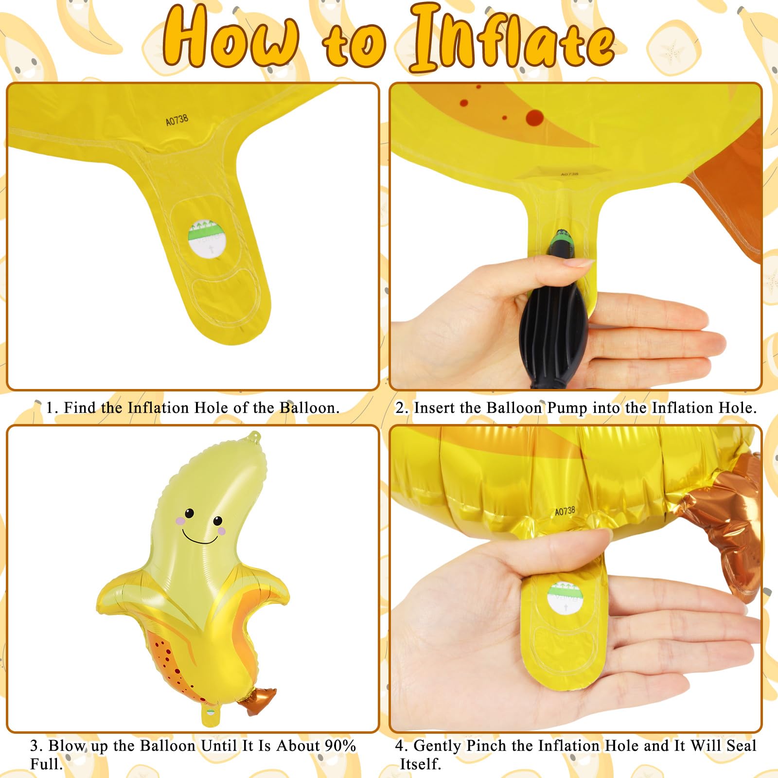 Banana party decor suitable for gender reveal and summer events