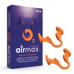Air Max nasal dilators medium size orange 2-pack