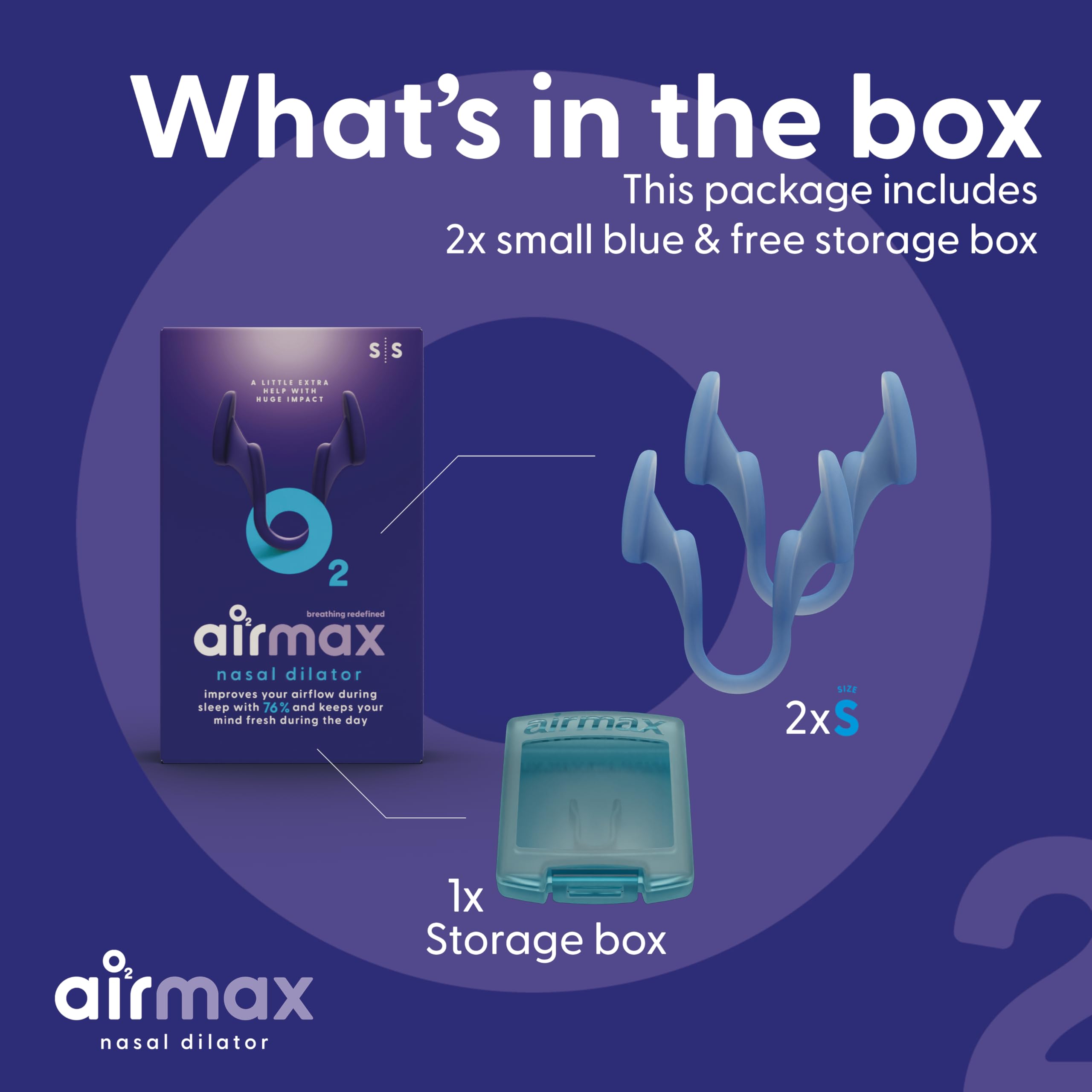 Air Max Nasal Dilators ISO 13485 BPA-free image