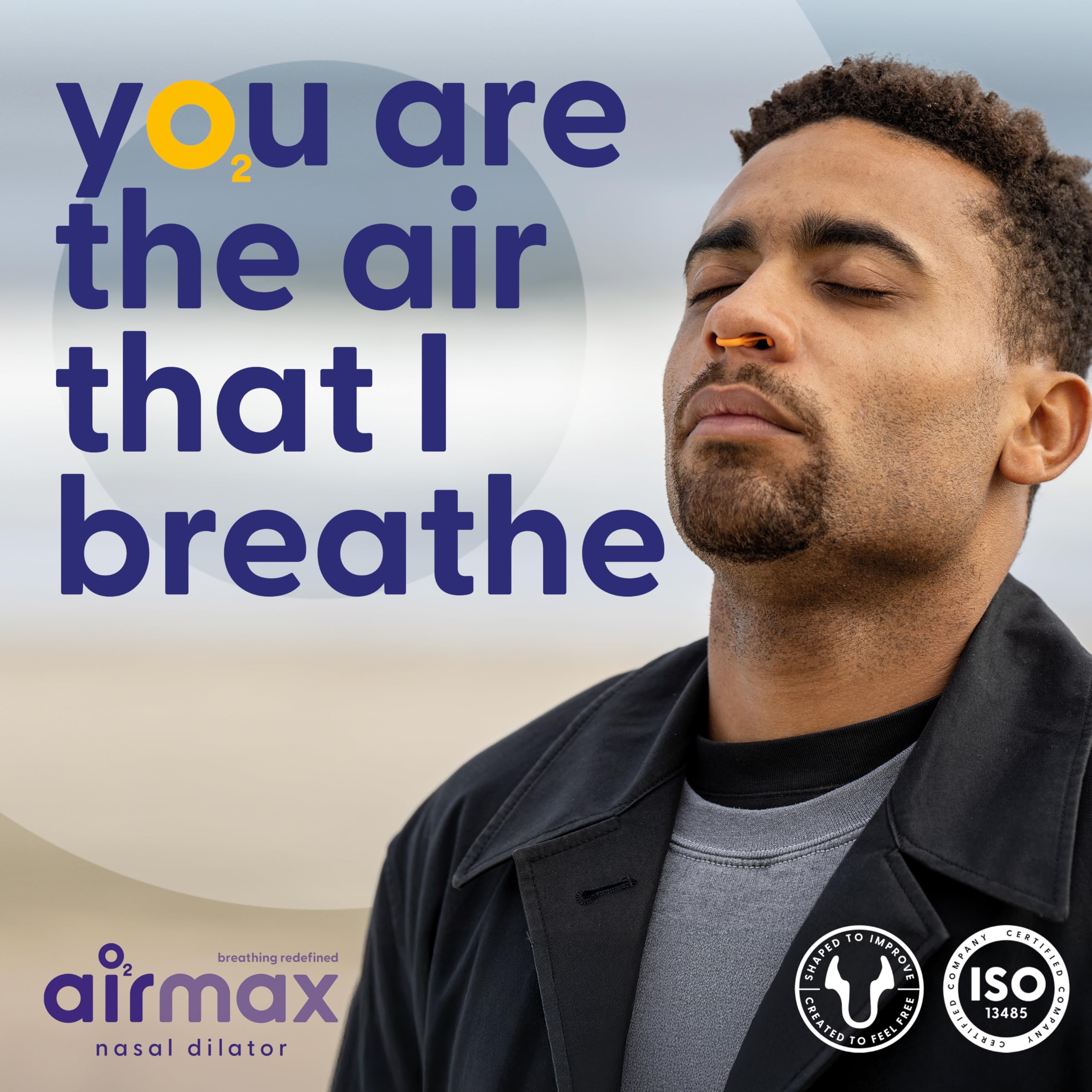 Air Max Nasal Dilators snoring relief packaging image