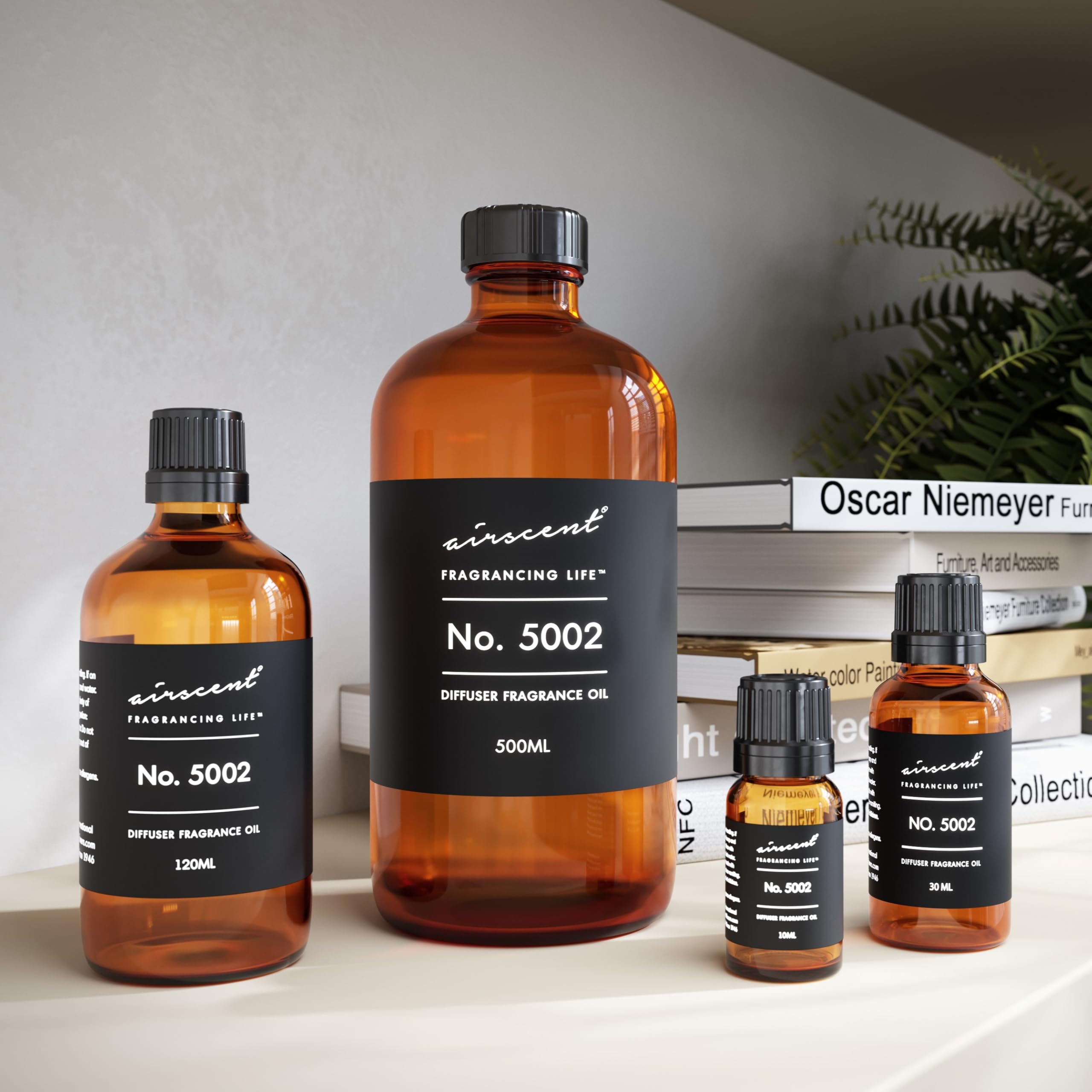 Crd-Avnts-Inspired diffuser oil bottle with cap