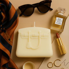 Air Wax handbag candle close up