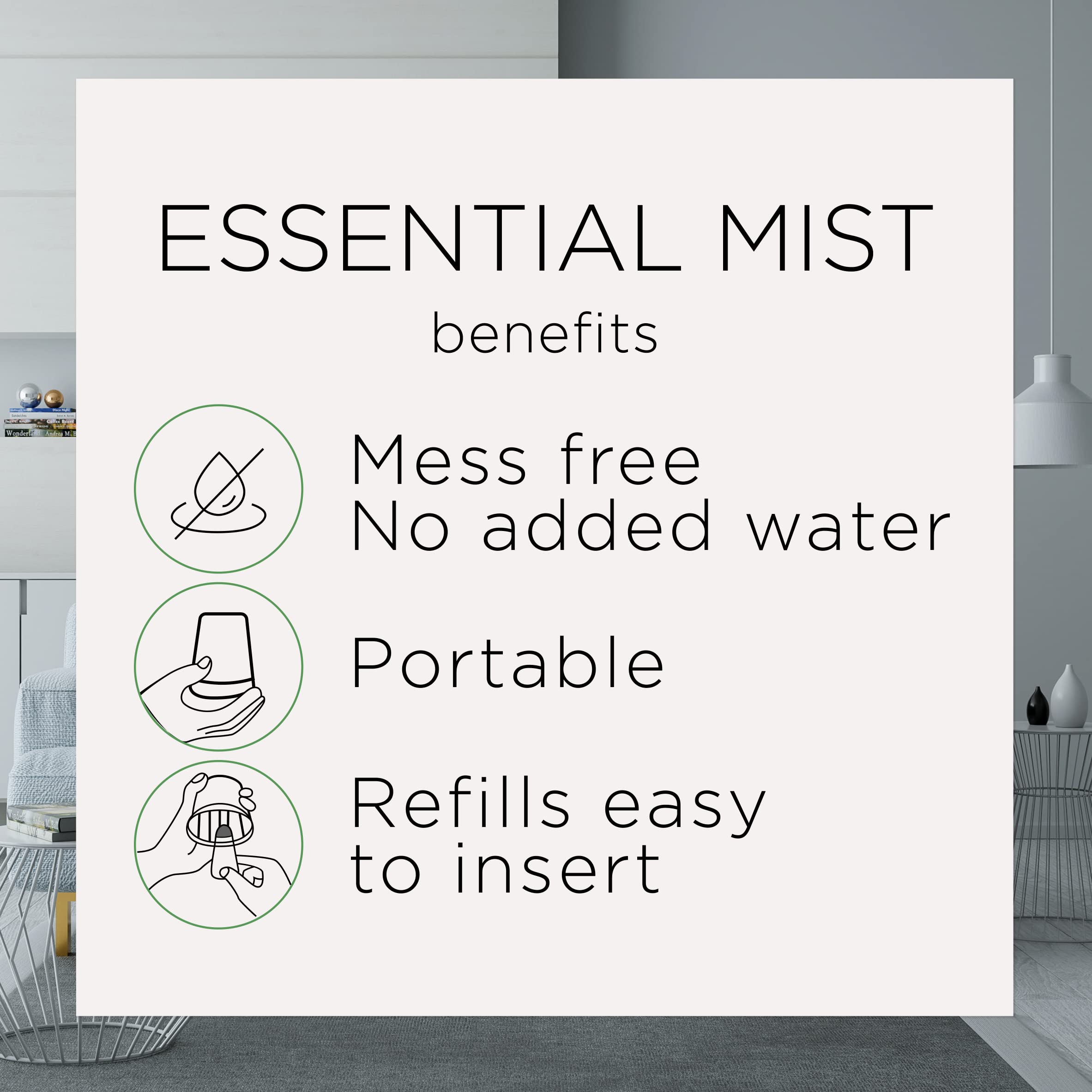 Mandarin and Sweet Tangerine refill option label