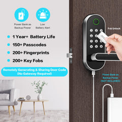 Airbnb rental ready smart lock interface