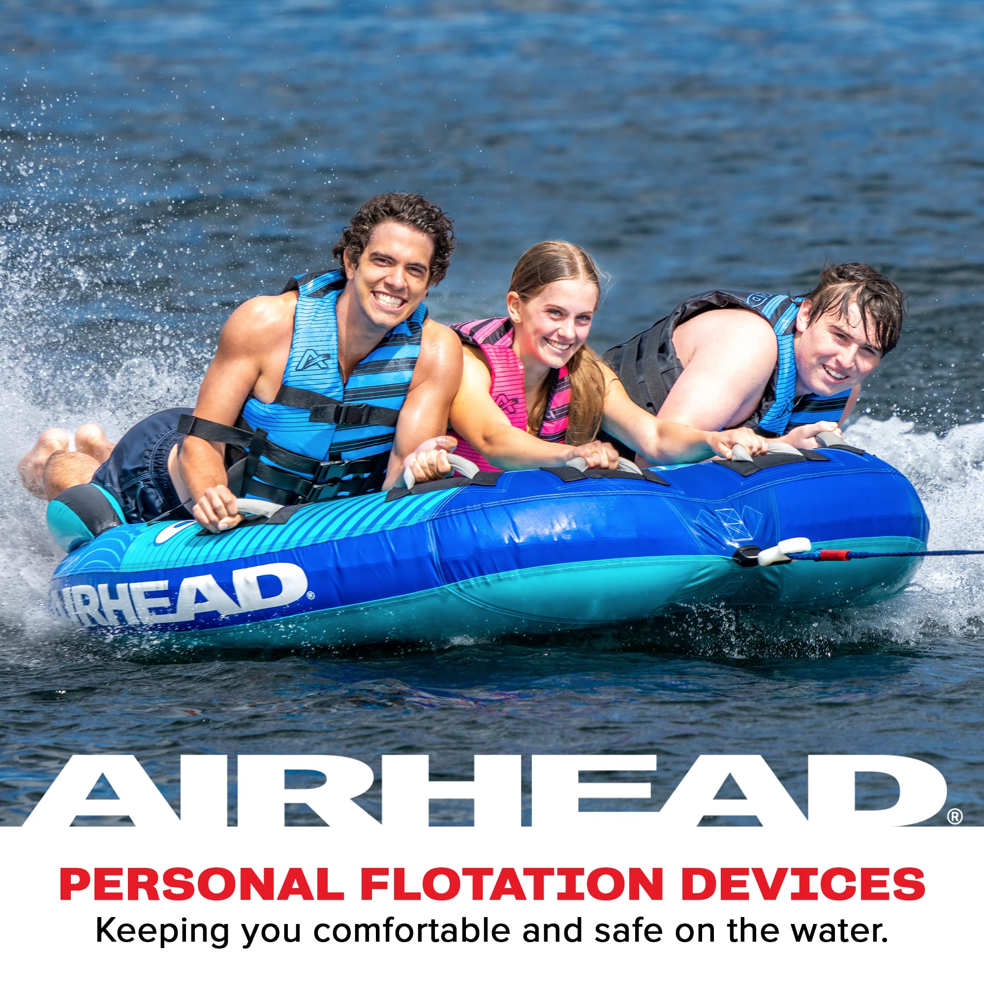 Delrin side release buckles and YKK zippers on Airhead Trend Life Jacket