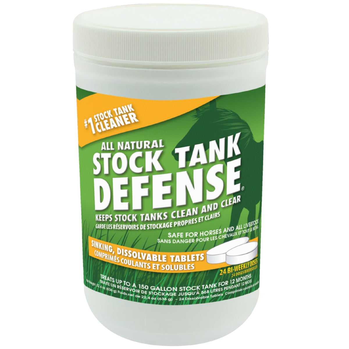 Airmax stock tank defense 24 tabs packaging