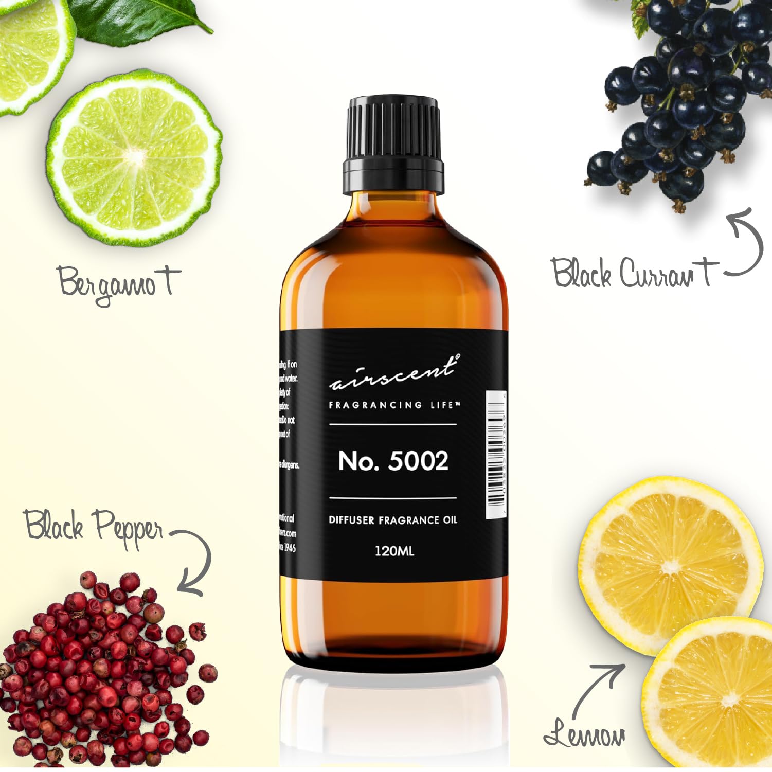 Diffuser oil 5002 bottle for essential oil diffusers 500 ml