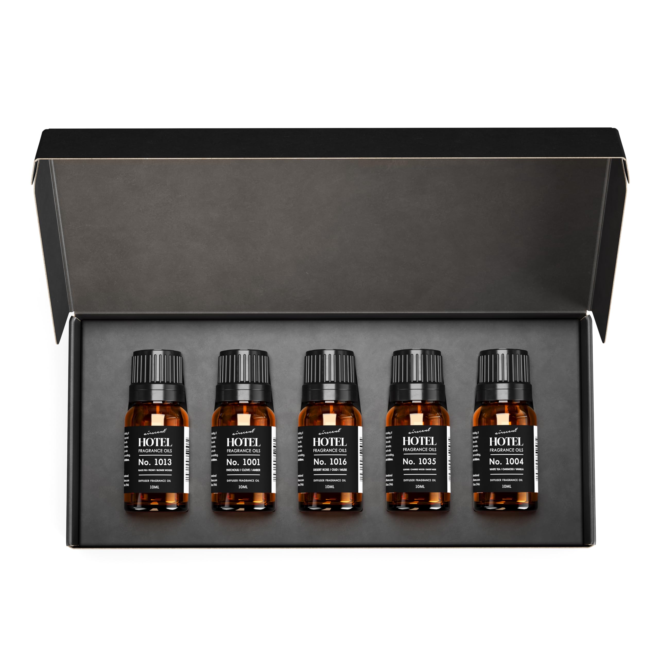 AirScent hotel diffuser oil gift set 10ml bottles