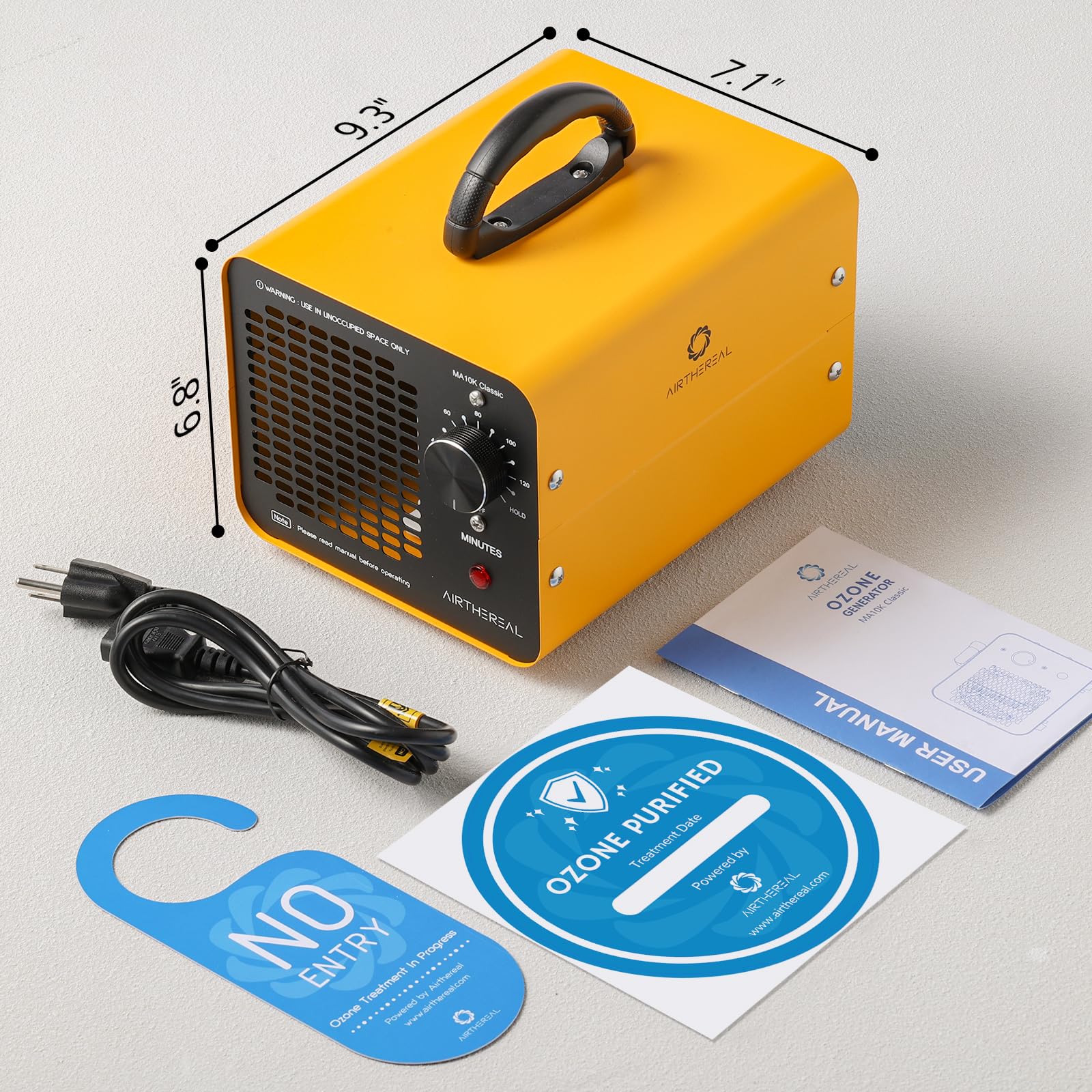 Airthereal MA10K ozone generator official product photo