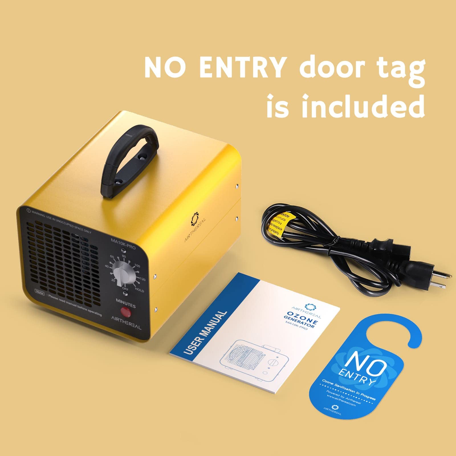 Airthereal MA10K-PRO ozone generator for odor removal
