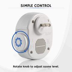 Airthereal B50 Mini Ozone Generator covers up to 320 sq ft