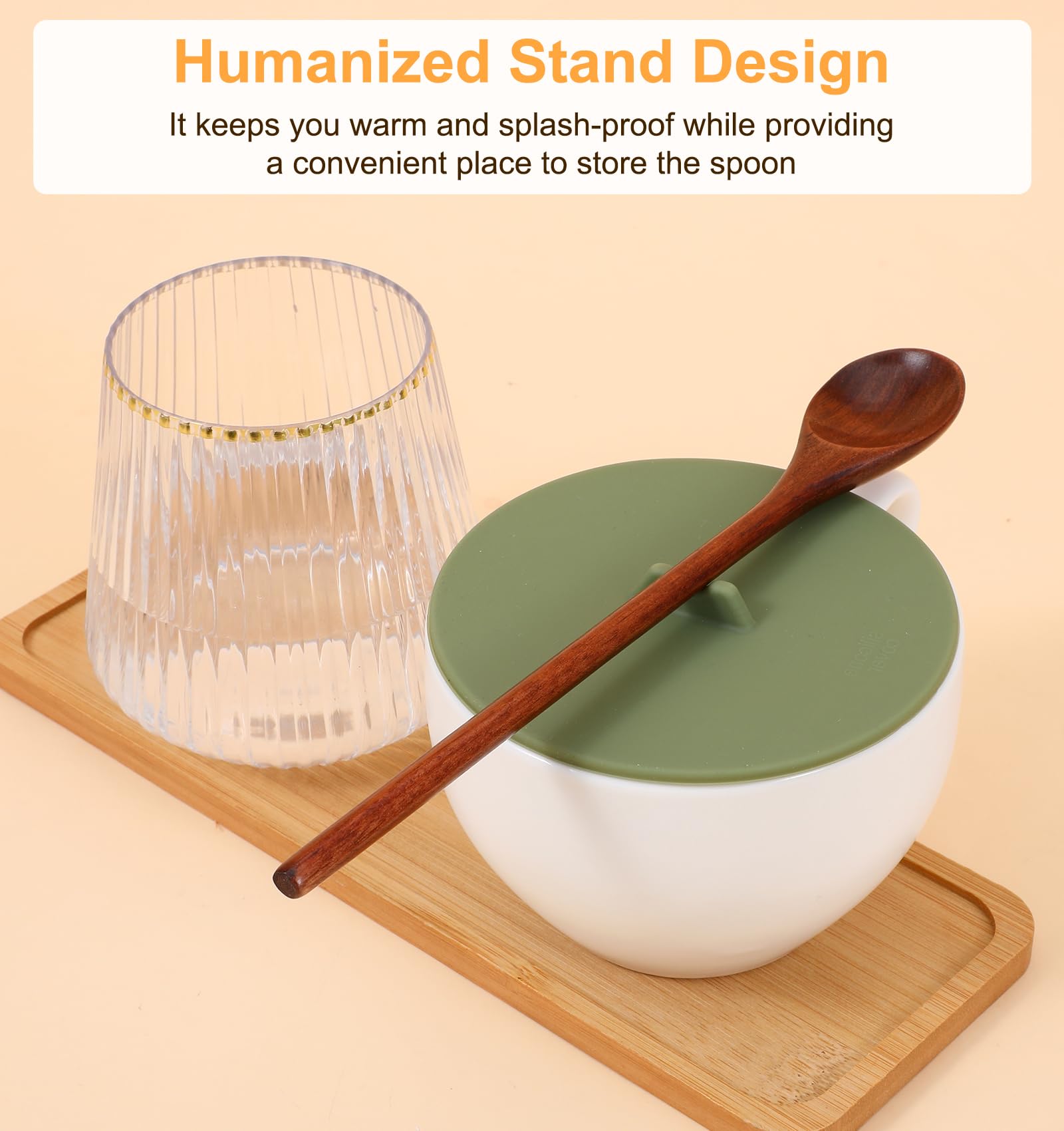 Airtight seal silicone covers compatible with various mugs