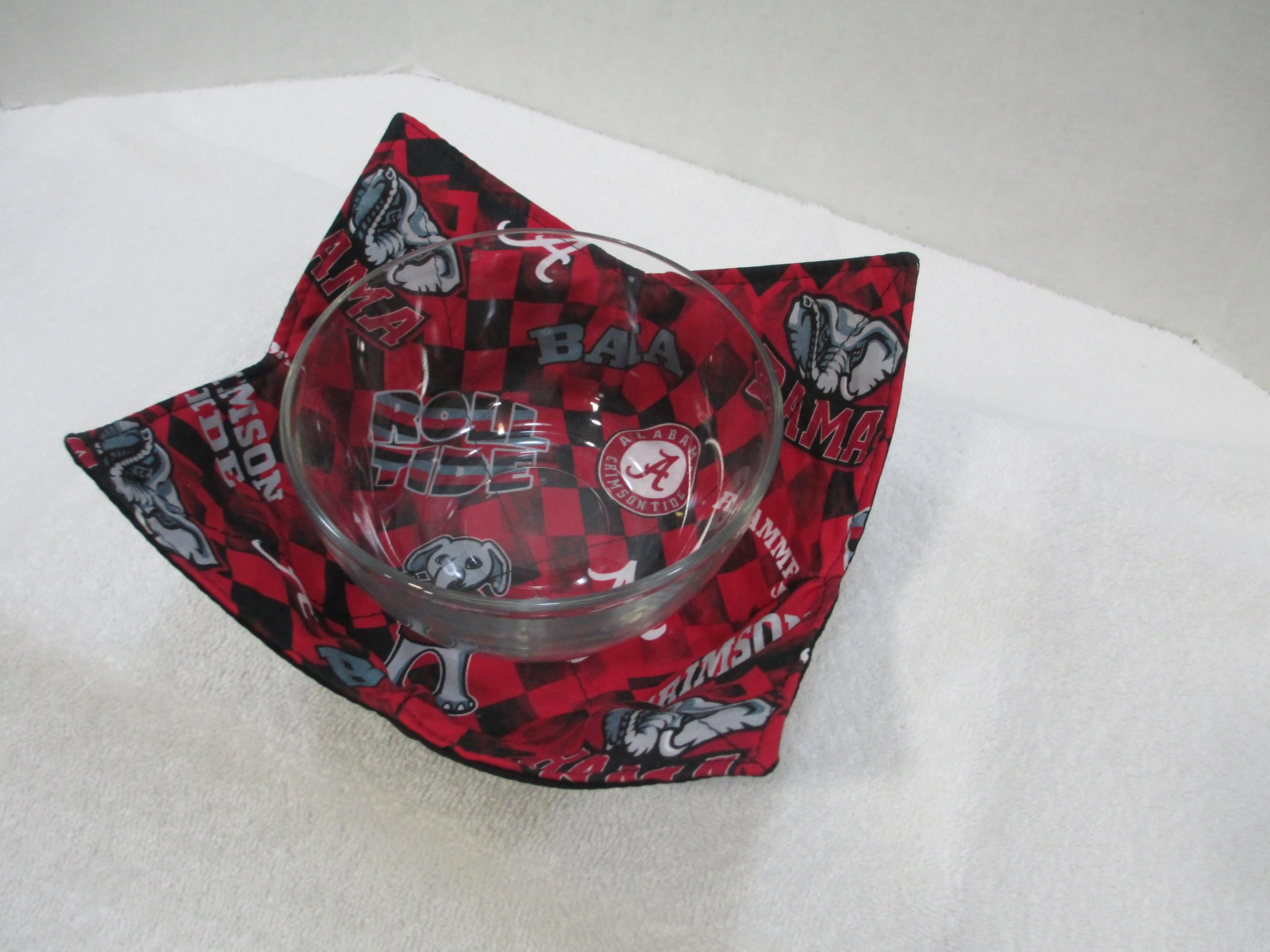Alabama soup bowl cozy reversible design