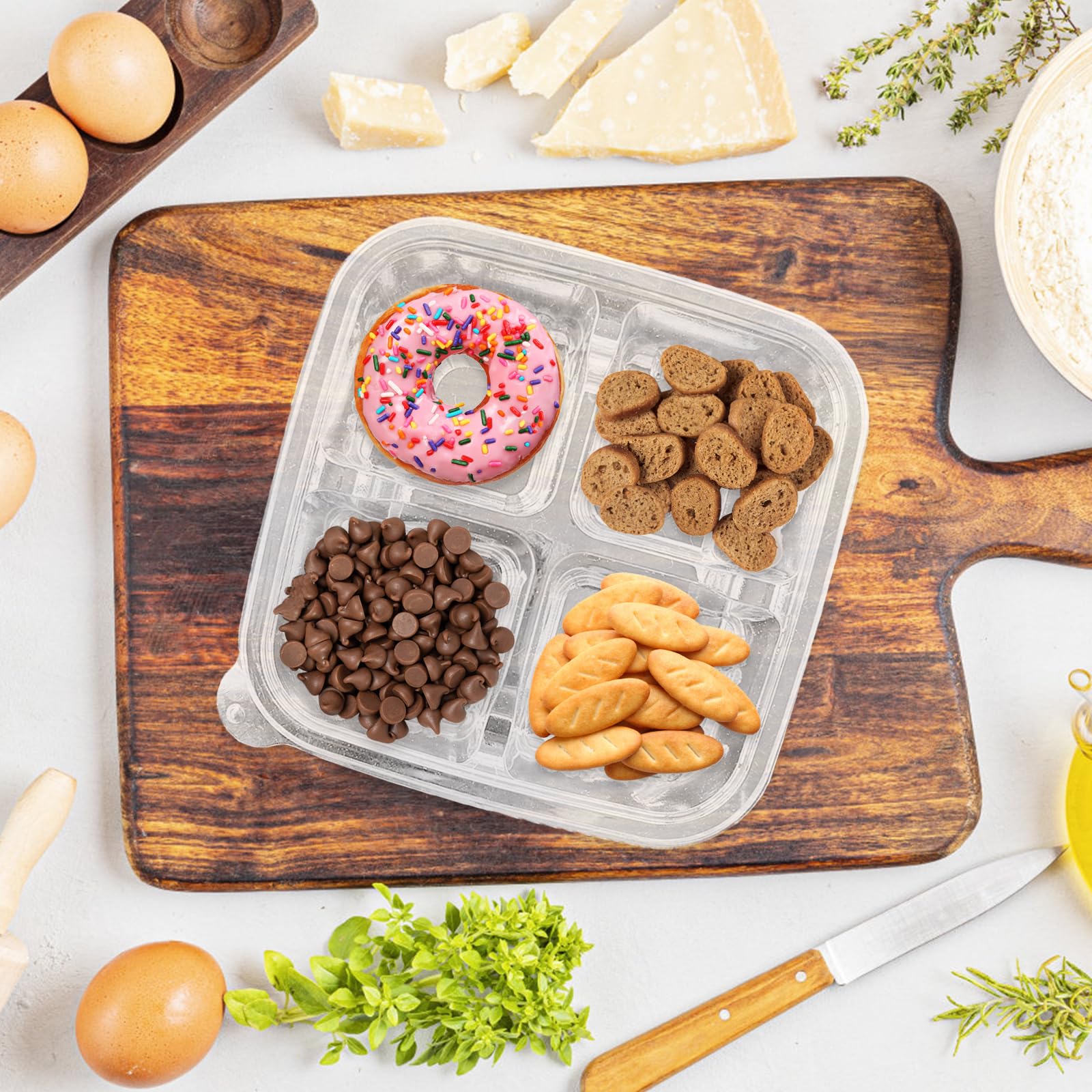Alaeseje Bento snack containers for school work travel