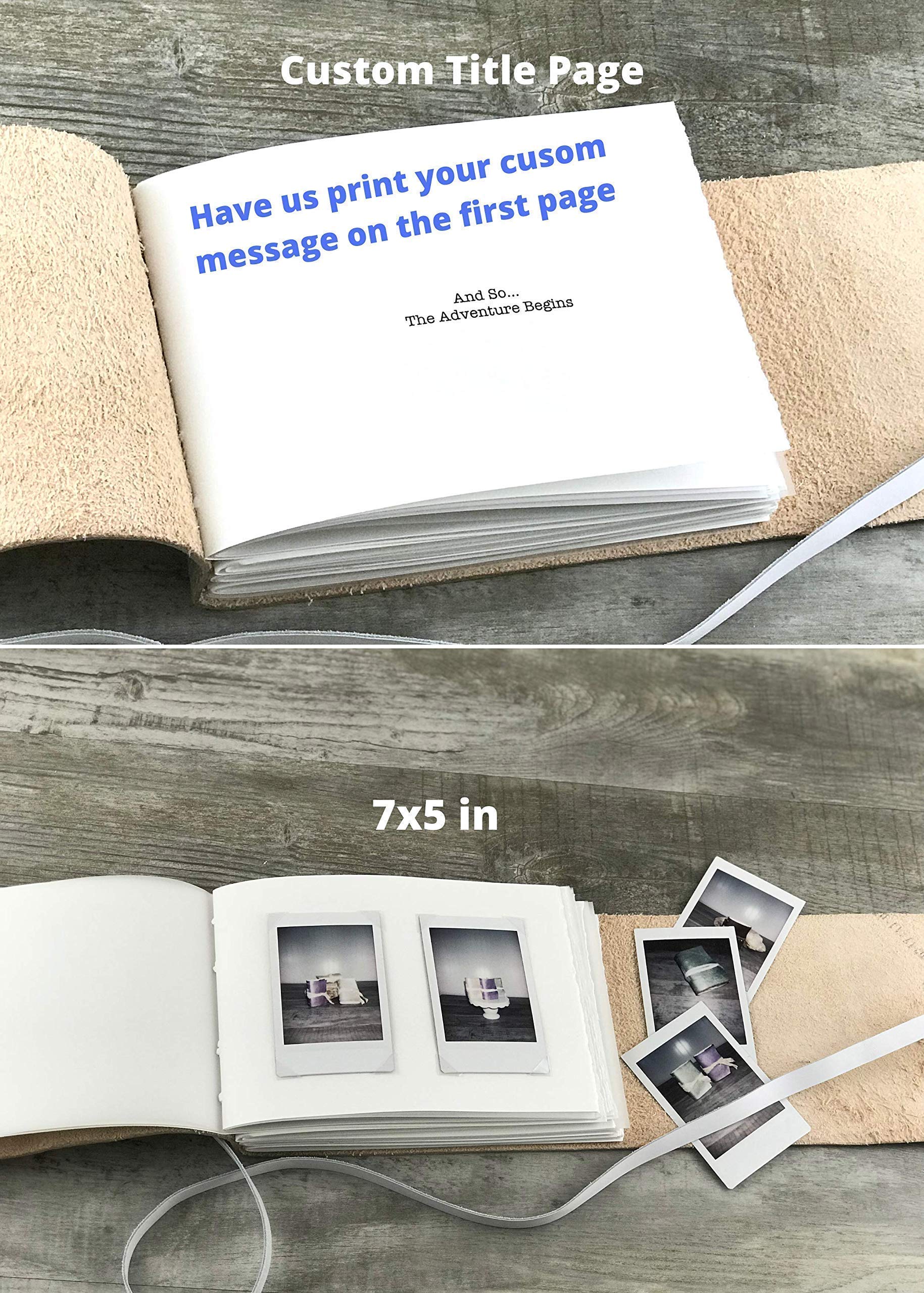 9x12 size album with 100 pages and translucent vellum