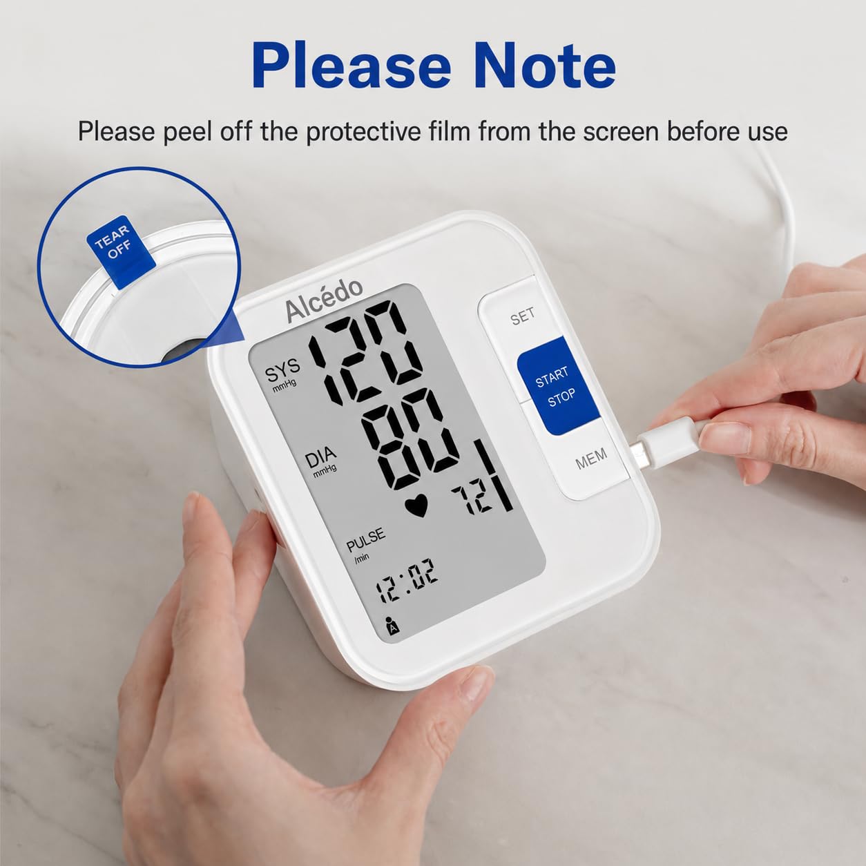 Wide-range cuff comfortable fit for home monitoring 8.7 to 16.5 inch arms