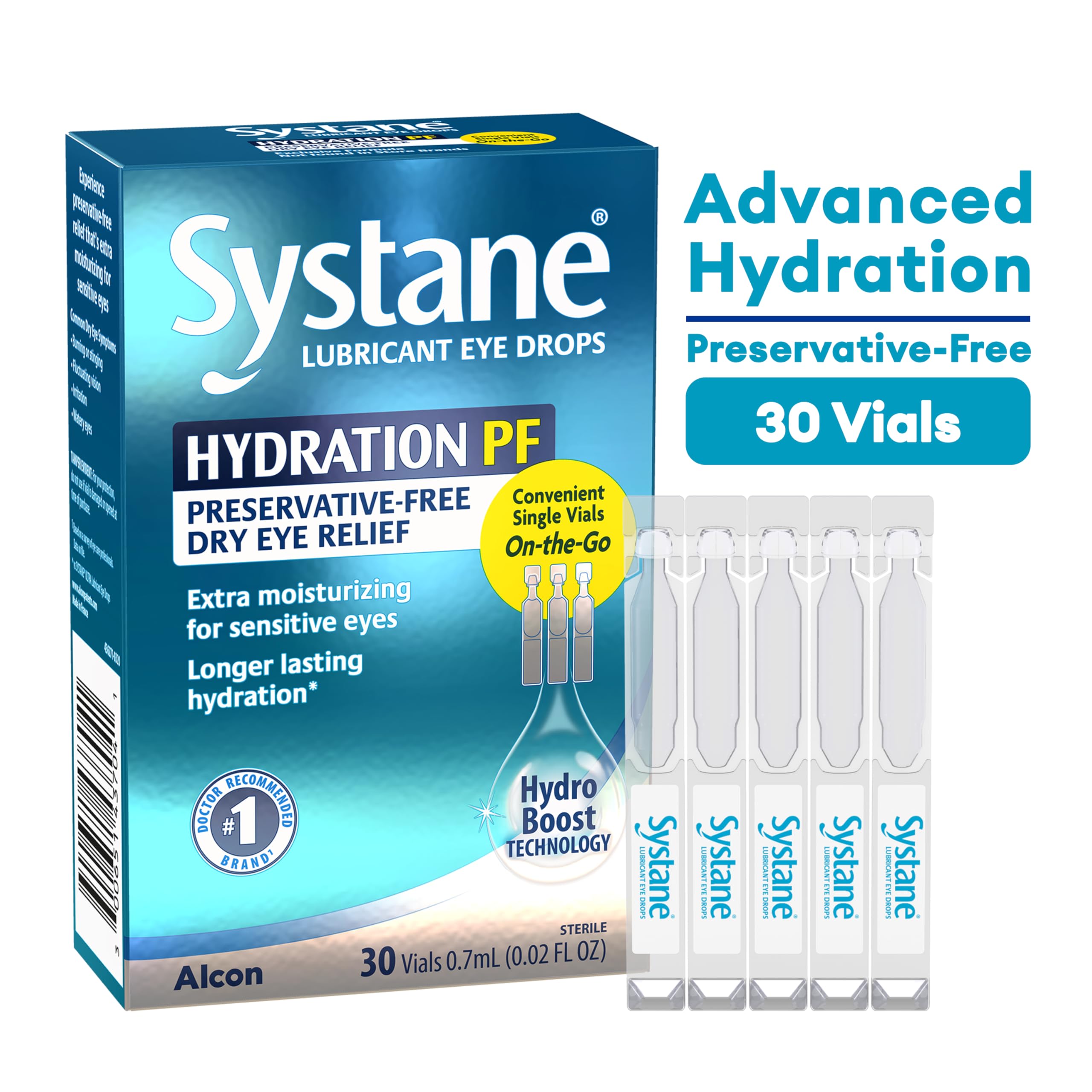 Systane Hydration eye drops 0.6 fl oz bottle