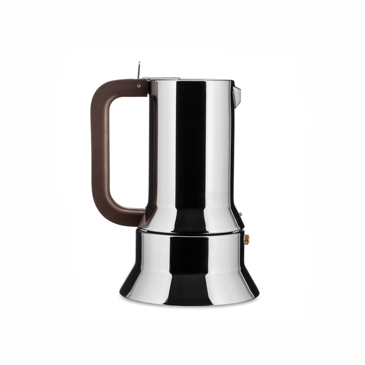Alessi 9090/6 design stovetop espresso coffee maker stainless steel