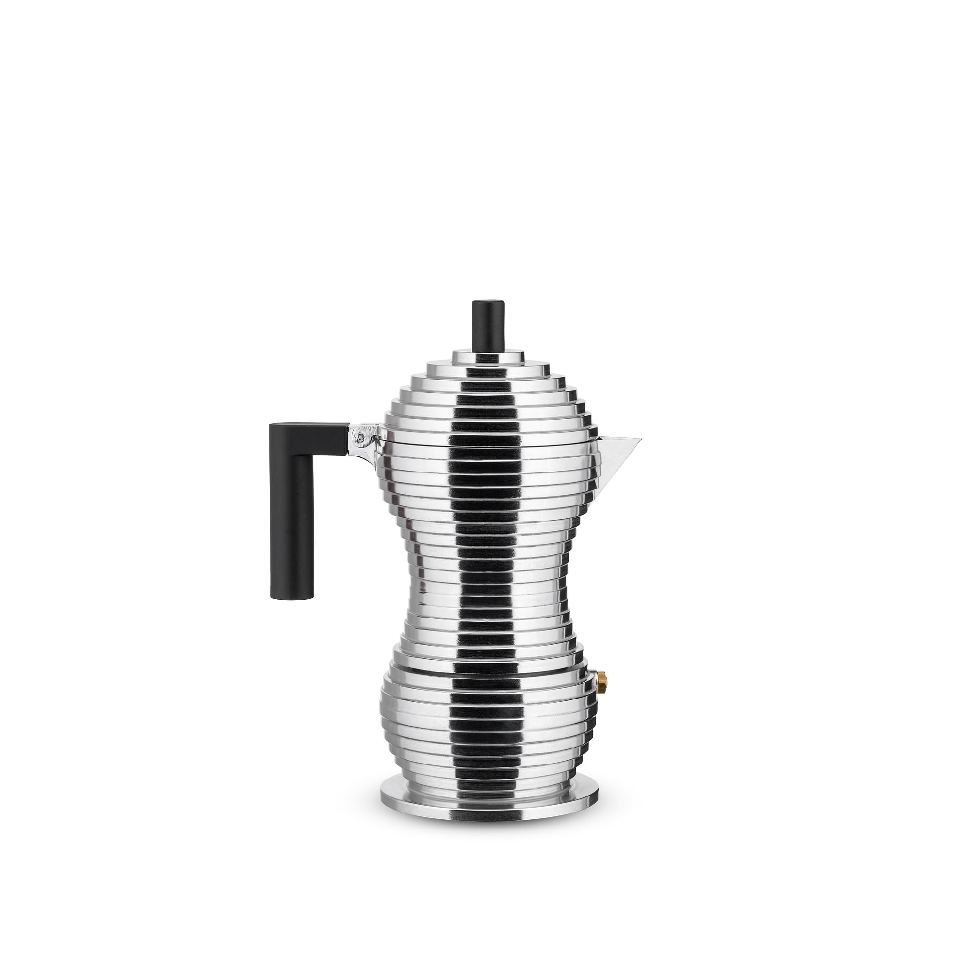 Alessi MDL02-3-B Pulcina stove top espresso maker 3 cup
