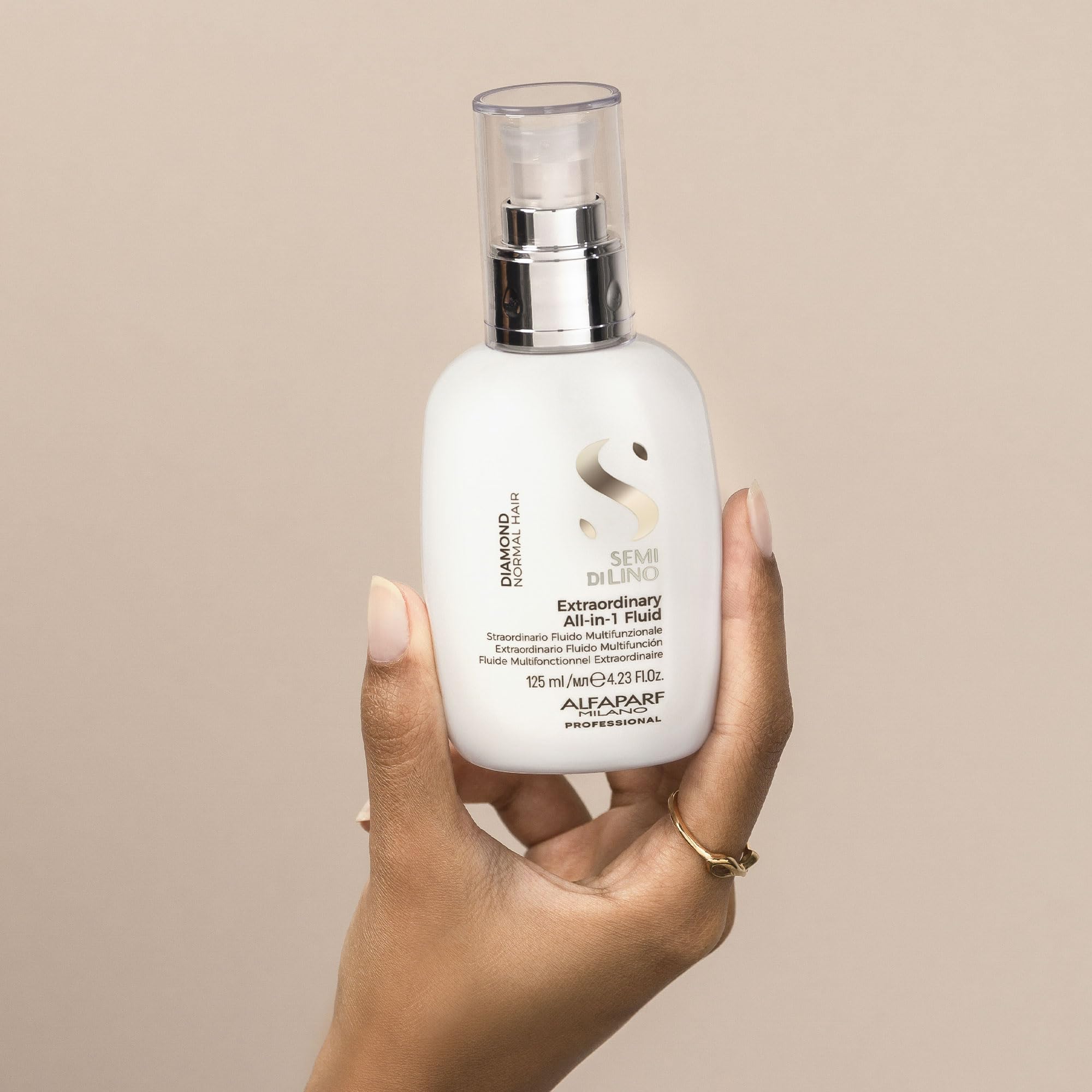 Suitable for all hair types statement on box