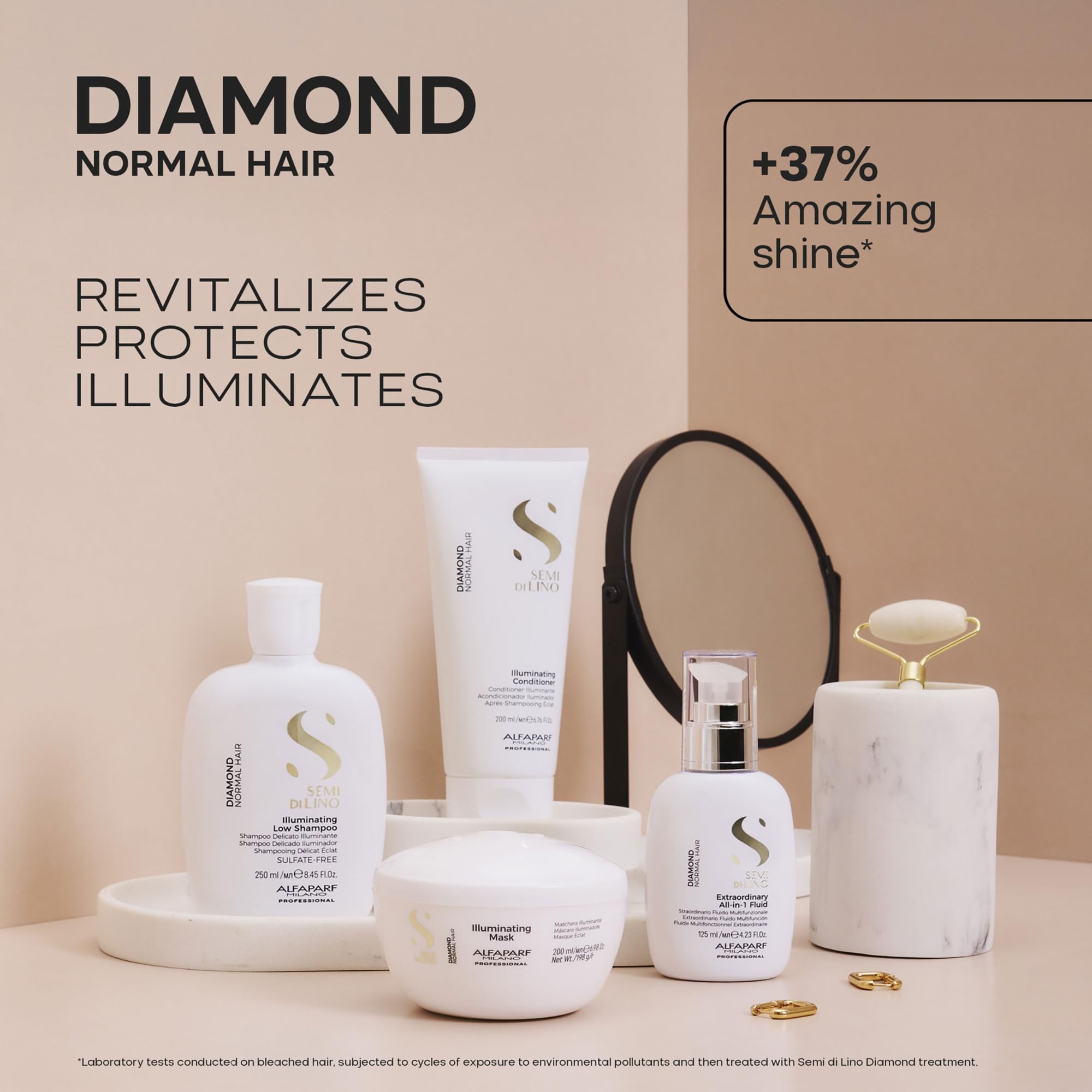 Lightweight Leave In texture on product container