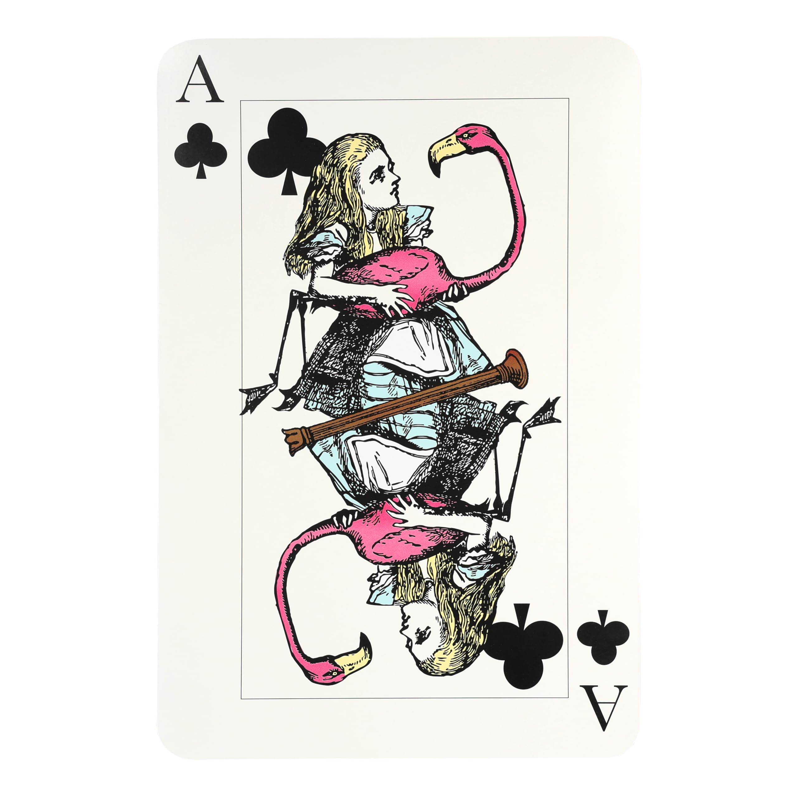 Mad Hatter card for tea party backdrop and displays