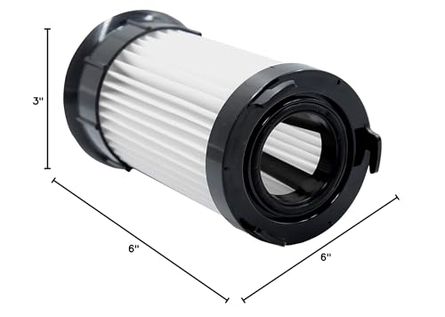 Aliddle 2-pack vacuum filter replacement for Eureka DCF4 and DCF18 models