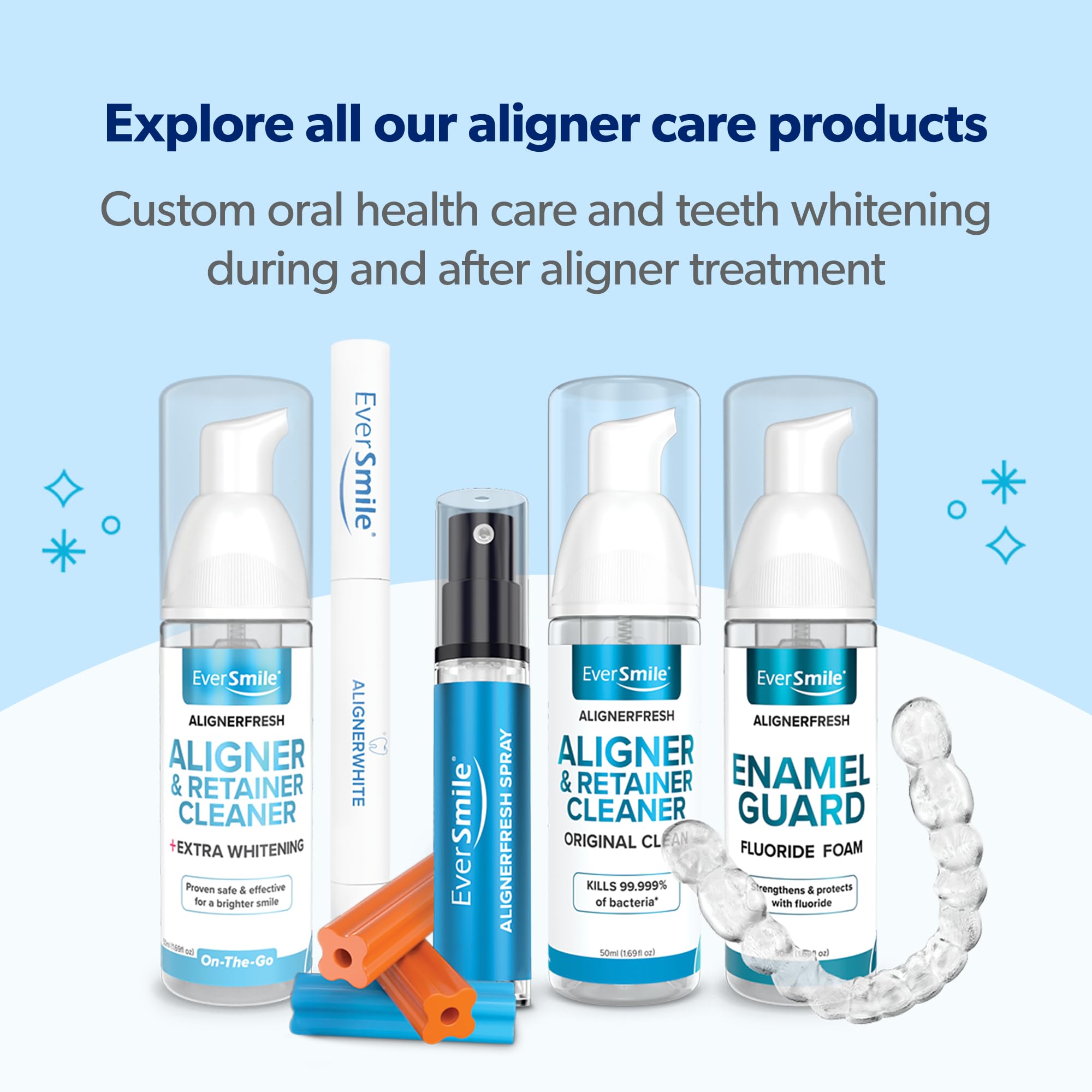 EverSmile AlignerFresh Original Clean Foam packaging