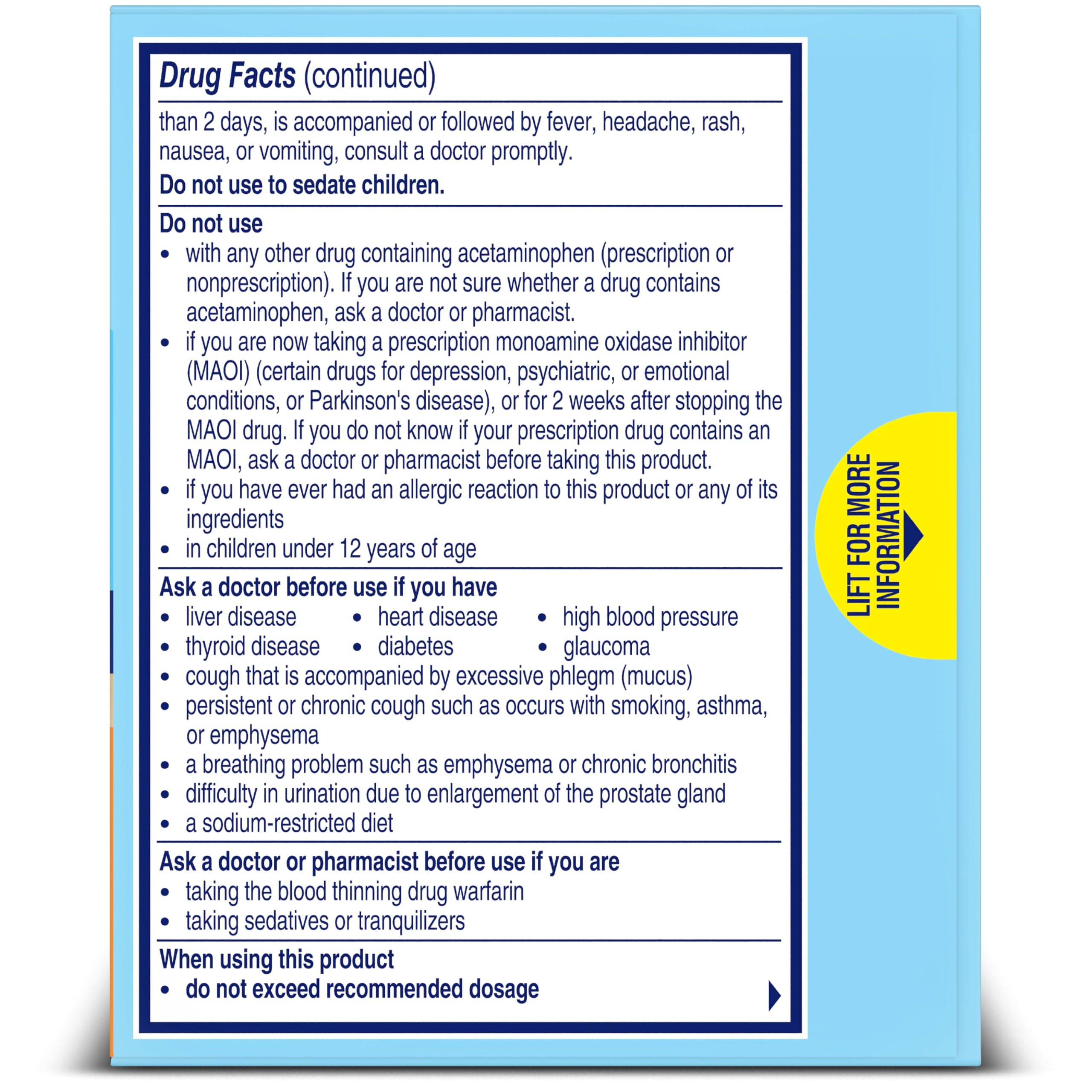 24 sachets box for Alka-Seltzer Cold packaging