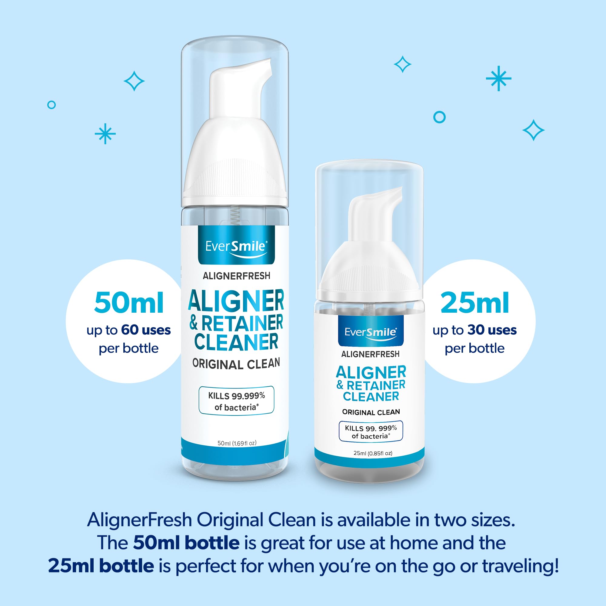 Original Clean Foam 50ml for clear aligners