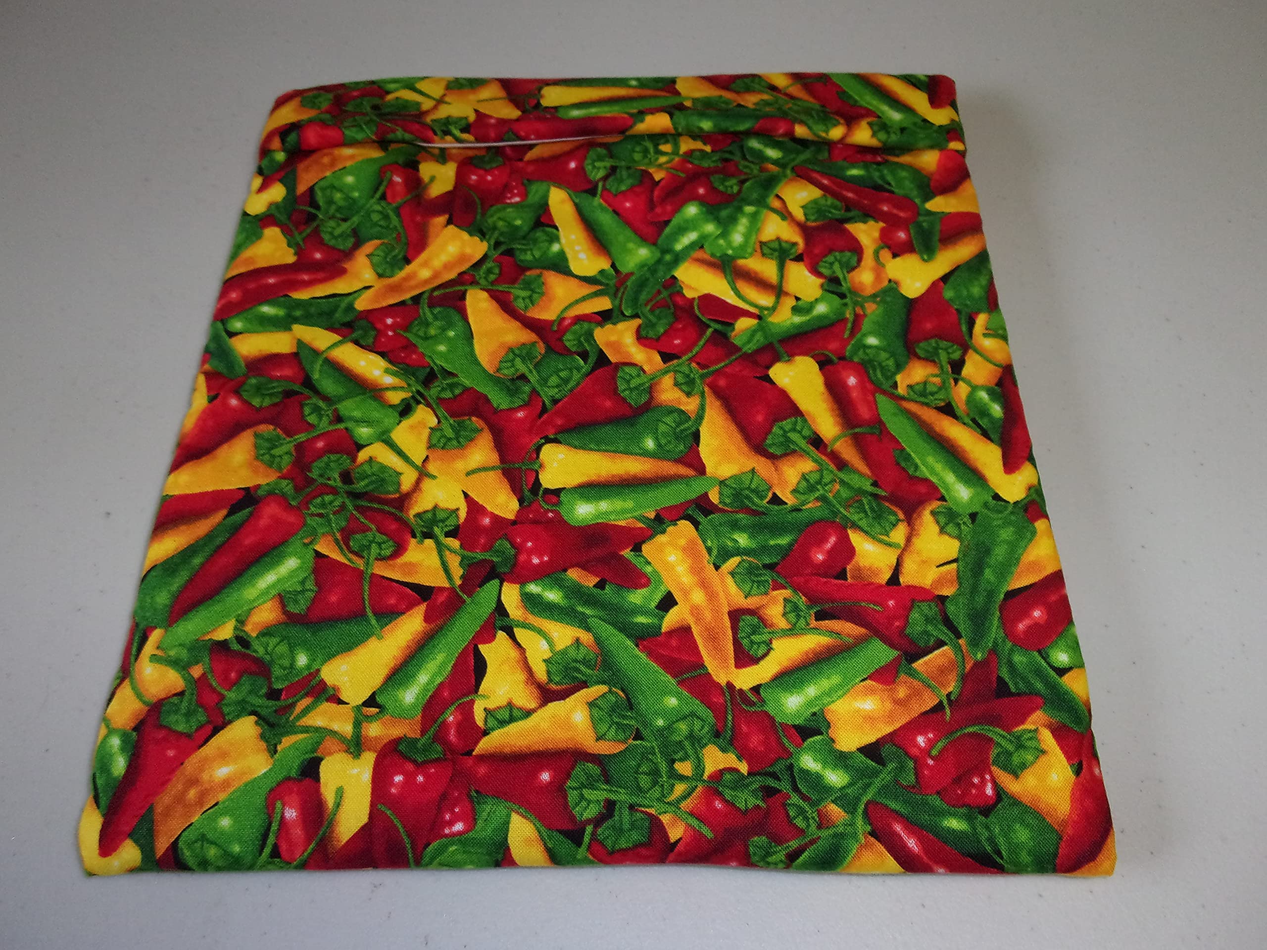 100 percent cotton fabric potato bag with batting for microwave use