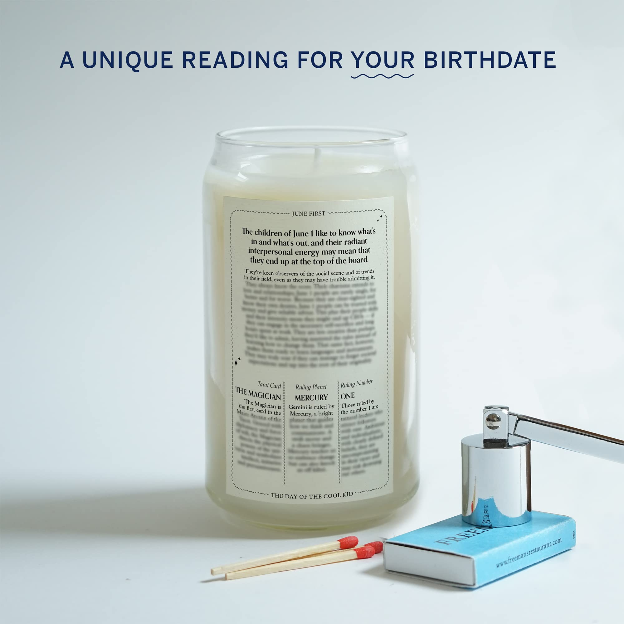 All-Natural Soy & Coconut Wax candle