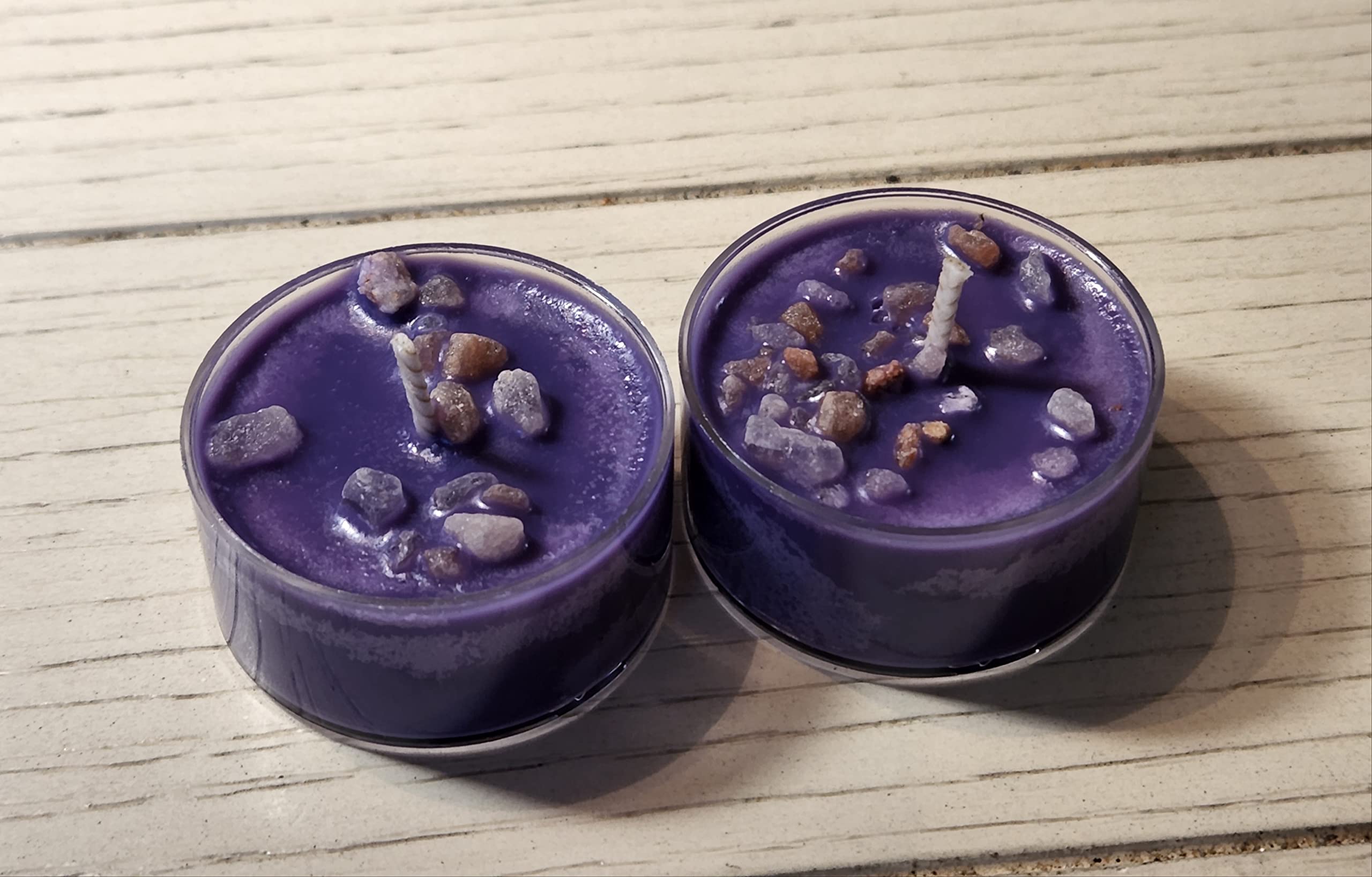 Himalayan Salt Tealights infused with lavender oil