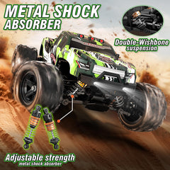 All terrain RC car 4WD chassis with metal gears image