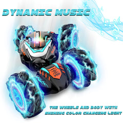 All-terrain remote control car with crash resistant tires
